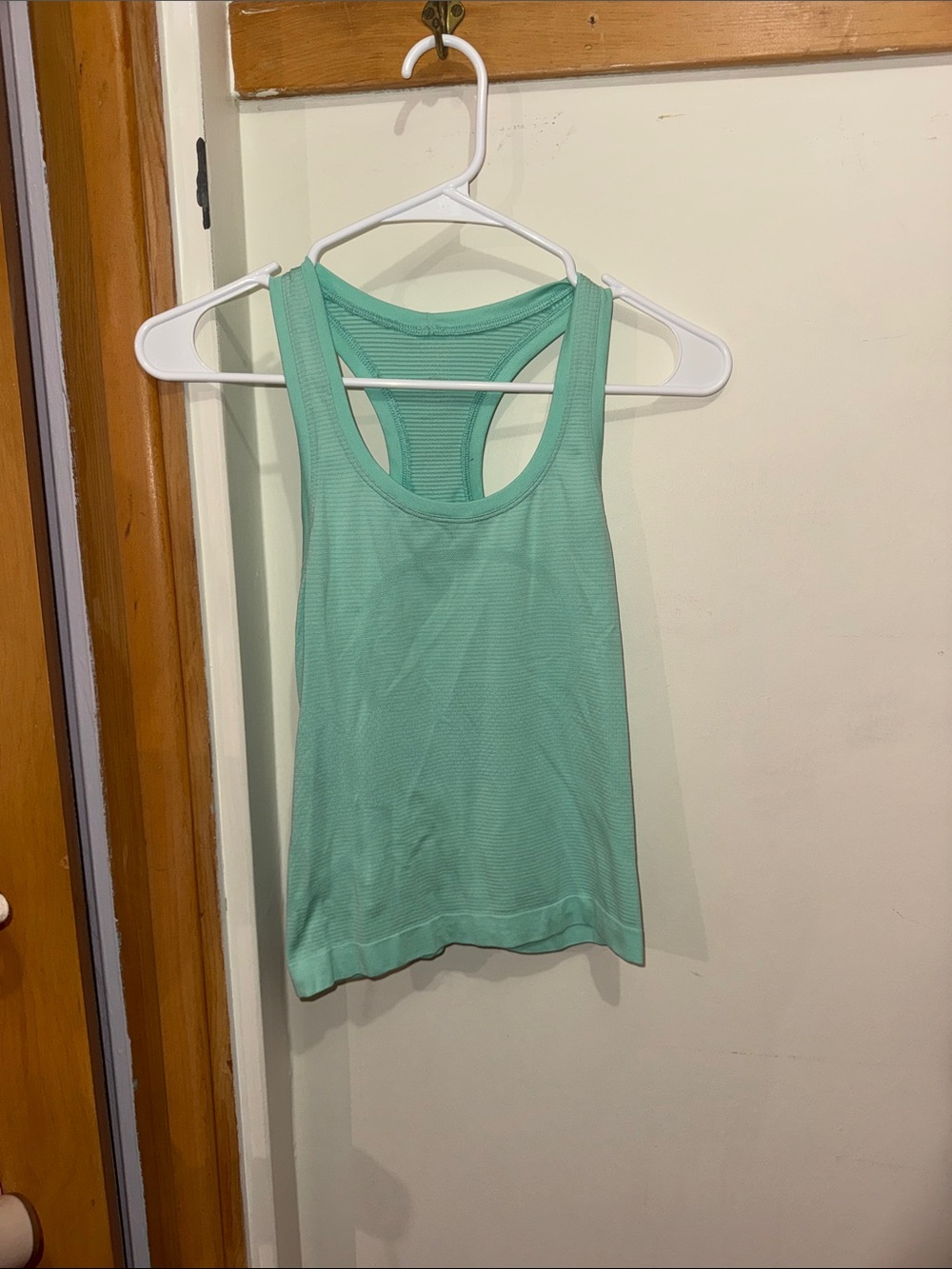 Women's Mint Green Racerback Tank Top